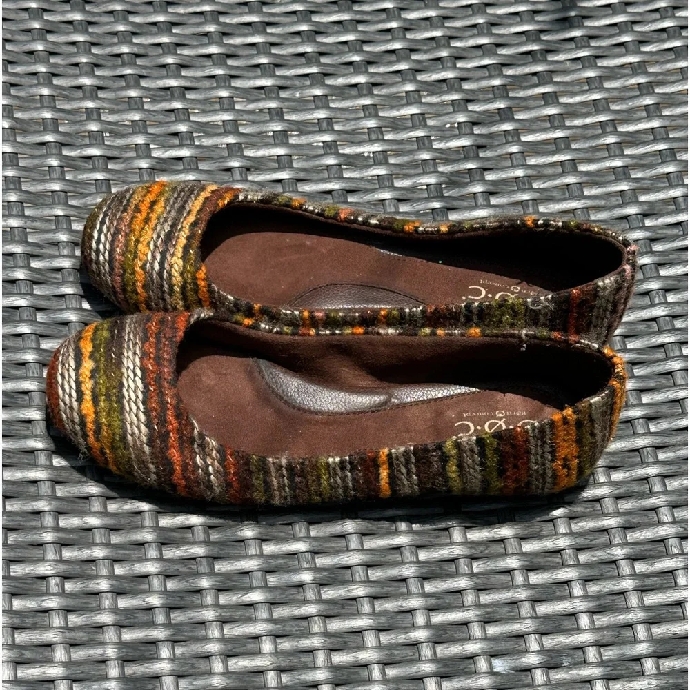 B.o.c. multi color tweed‎ flats size 8/39